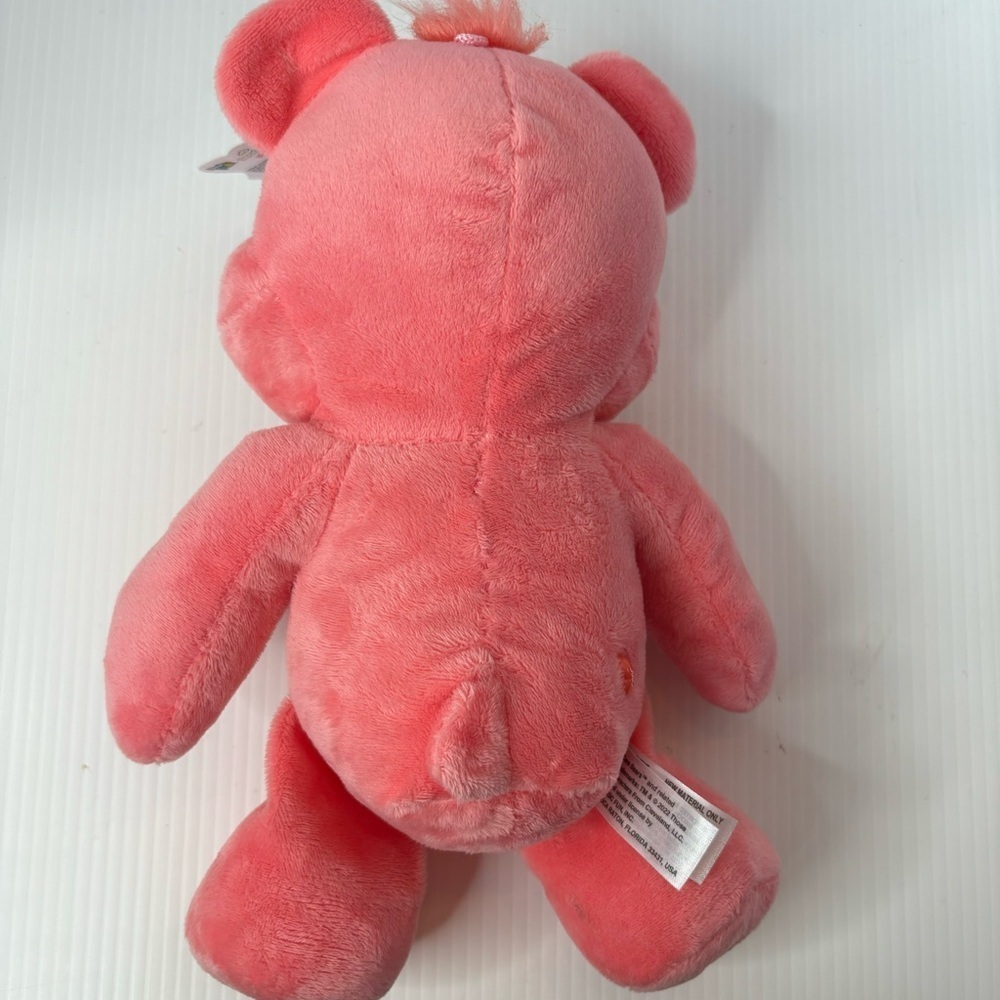 Care Bears Pink Plush Love A Lot Bear 10” Basic Fun 2022 New With Tags NWT Toy - Picture 2 of 9